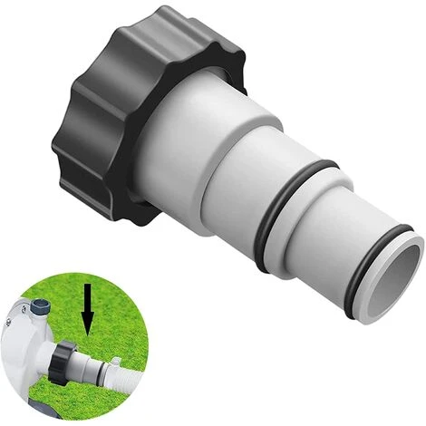 OSQI Adaptateur De Tuyau De Piscine A Pour Piscine Intex, Adaptateur De Tuyau De Piscine De 38 Mm Et 32 Mm De Diamètre, Adaptateur De Tuyau De Rechange Pour Pompe Avec Filetage Interne à Visser, Connecteur De Tuyau Pour Piscine (2 Pièces) 6 OSQI Adaptateur De Tuyau De Piscine A Pour Piscine Intex, Adaptateur De Tuyau De Piscine De 38 Mm Et 32 Mm De Diamètre, Adaptateur De Tuyau De Rechange Pour Pompe Avec Filetage Interne à Visser, Connecteur De Tuyau Pour Piscine (2 Pièces) – Image 4