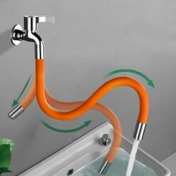 OSQI Tuyau De Pulvérisation D'extension De Robinet De Cuisine, Tuyau D'extension De Robinet De Cuisine Mobile à 360 Degrés Tube D'extension En Mousse Universel Avec Connecteur Pour Cuisine Salle De Bain (20CM) 11 OSQI Tuyau De Pulvérisation D'extension De Robinet De Cuisine, Tuyau D'extension De Robinet De Cuisine Mobile à 360 Degrés Tube D'extension En Mousse Universel Avec Connecteur Pour Cuisine Salle De Bain (20CM) -Promos Raccord d'arrosage Magasin 65503353 5