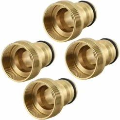 OSQI 4pcs Robinet à Jardin, Connecteur Universel De Robinet De Cuisine M22 M24 UNF Filetage Tuyau Tuyau Adaptateur Prise Raccord Pour Système D'irrigation De Jardin