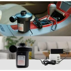 OSQI Pompe à Air électrique Portable DC 12v/AC 230 ~ 240v Pompe De Gonflage électrique à Remplissage Rapide Pour Matelas à Air Gonflable Jouet Coussin Piscine Lit Flottant 10 OSQI Pompe à Air électrique Portable DC 12v/AC 230 ~ 240v Pompe De Gonflage électrique à Remplissage Rapide Pour Matelas à Air Gonflable Jouet Coussin Piscine Lit Flottant -Promos Raccord d'arrosage Magasin 65504239 4
