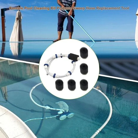 OSQI Tuyau De Balayage Complet De Remplacement, Remplacement Du Kit De Tuyau De Balayage De Piscine, Kit De Tuyau De Balayage De Piscine Remplace Le Nettoyeur De Piscine 6 OSQI Tuyau De Balayage Complet De Remplacement, Remplacement Du Kit De Tuyau De Balayage De Piscine, Kit De Tuyau De Balayage De Piscine Remplace Le Nettoyeur De Piscine – Image 4