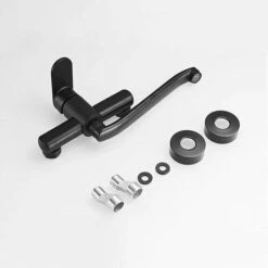 OSQI Robinet De Cuisine à Poignée Unique Fixé Au Mur Corps En Laiton De Haute Qualité Projection Noire 250mm(G1/2) 11 OSQI Robinet De Cuisine à Poignée Unique Fixé Au Mur Corps En Laiton De Haute Qualité Projection Noire 250mm(G1/2) -Promos Raccord d'arrosage Magasin 65504529 5