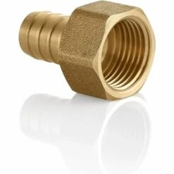 OSQI Connecteur De Queue De Tuyau En Laiton Massif Barbelé à Filetage Femelle BSP. Adaptateurs De Tuyau D'étang/piscine/tuyau D'arrosage 14 Mm à Filetage BSP 1/2" 7 OSQI Connecteur De Queue De Tuyau En Laiton Massif Barbelé à Filetage Femelle BSP. Adaptateurs De Tuyau D'étang/piscine/tuyau D'arrosage 14 Mm à Filetage BSP 1/2" -Promos Raccord d'arrosage Magasin 65506585 2