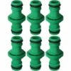 LADACèE Double Connecteur De Tuyaux, Double Mâle Tuyau Connecteur Plastique Raccords De Tuyau Pour Rejoignez Le Tube De Tuyaux De Jardin ,6 Pièces(Vert) 2 LADACèE Double Connecteur De Tuyaux, Double Mâle Tuyau Connecteur Plastique Raccords De Tuyau Pour Rejoignez Le Tube De Tuyaux De Jardin ,6 Pièces(Vert) -Promos Raccord d'arrosage Magasin 65616142 1