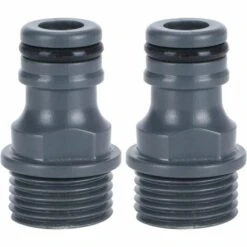 HELLO KITTY BAIN 2 Pièces G1/2 Filetage Mâle Connecteur Rapide Mamelon Tuyau D'arrosage Robinet Mamelon Adaptateur Outil D'irrigation