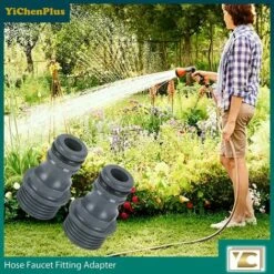 HELLO KITTY BAIN 2 Pièces G1/2 Filetage Mâle Connecteur Rapide Mamelon Tuyau D'arrosage Robinet Mamelon Adaptateur Outil D'irrigation -Promos Raccord d'arrosage Magasin 65626590 4