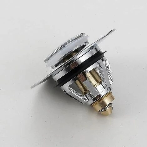 MERéTéET Noyau De Rebond De Type Poussoir,Bouchon De Vidange D'évier Escamotable Bouchon Baignoire Bouchon Baignoire Vidange D'évier Bouchon Lavabo Pour Cuisine Et Salle De Bain 34-39mm 5 MERéTéET Noyau De Rebond De Type Poussoir,Bouchon De Vidange D'évier Escamotable Bouchon Baignoire Bouchon Baignoire Vidange D'évier Bouchon Lavabo Pour Cuisine Et Salle De Bain 34-39mm – Image 3