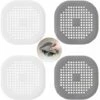MERéTéET Lot De 4 Filtre Evier Cuisine,Protections De Vidange En Silicone,Filtre Drain De Douche Avec Ventouse,pour Évier De Douche,Douche,Baignoire(Blanc Et Gris) 2 MERéTéET Lot De 4 Filtre Evier Cuisine,Protections De Vidange En Silicone,Filtre Drain De Douche Avec Ventouse,pour Évier De Douche,Douche,Baignoire(Blanc Et Gris) -Promos Raccord d'arrosage Magasin 65789608 1