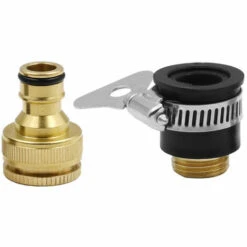 DONTODENT Connecteur De Robinet Mélangeur Rond Raccord Standard Réglable Connecteur De Mamelon De Robinet 4 à 6 Points Connecteur De Type Mamelon Plaqué Cuivre Tuyau De Pistolet à Eau De Lavage De Voiture Connexion Rapide, Connexion Sans Fuite Durable Et Antirouill 10 DONTODENT Connecteur De Robinet Mélangeur Rond Raccord Standard Réglable Connecteur De Mamelon De Robinet 4 à 6 Points Connecteur De Type Mamelon Plaqué Cuivre Tuyau De Pistolet à Eau De Lavage De Voiture Connexion Rapide, Connexion Sans Fuite Durable Et Antirouill -Promos Raccord d'arrosage Magasin 65869312 4