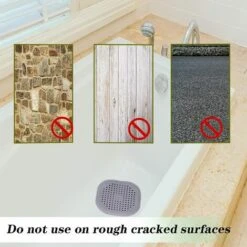 ENJOY 4 Pcs Protection De Drain De Silicone, Filtre Evier De Cuisine Avec Ventouse, Filtre De Couverture De Drain De Baignoire, Filtre D'éVier De Cuisine Et Salle De Bain. -Promos Raccord d'arrosage Magasin 66362389 5