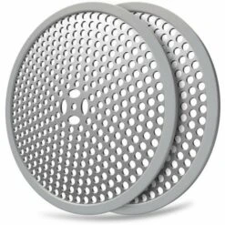 Lot De 2 Filtre Pour Bonde De Douche Filtre De Vidange à Bouchon D'égout Filtre Cheveux Drain De Douche En Acier Inoxydable De 12 Cm Pour Salle De Bain Cuisine Et WC,ladacèe