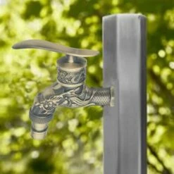 ECHOO Robinet Vintage, Robinet En Laiton Antique, Robinet De Jardin De Style Antique, Robinet De Robinet Sculpté Dragon Antique Pour Maison Cuisine Salle De Bains Jardin Extérieur -Promos Raccord d'arrosage Magasin 67883666 5