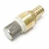 WILTEC Laiton Clapet Pied 26,16mm (3/4") DN20 Anti-retour Avec Crépine D'aspiration En Acier Inox 1 WILTEC Laiton Clapet Pied 26,16mm (3/4") DN20 Anti-retour Avec Crépine D'aspiration En Acier Inox -Promos Raccord d'arrosage Magasin 808226 1