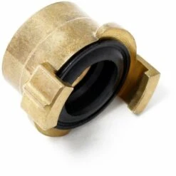 WILTEC Laiton Raccord Rapide Tuyau D'eau DN25 (1") Filetage Femelle